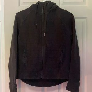 Lululemon Zip Hoodie, Black Size 4